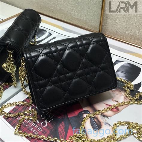 lady dior nano clutch|Lady Dior Nano Pouch Black Patent Cannage Calfskin .